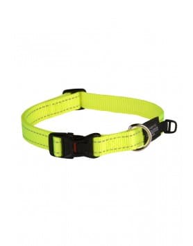 Rogz - Coleira Refletora para cão - Amarelo