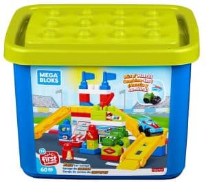 Garagem de corridas Mega Bloks