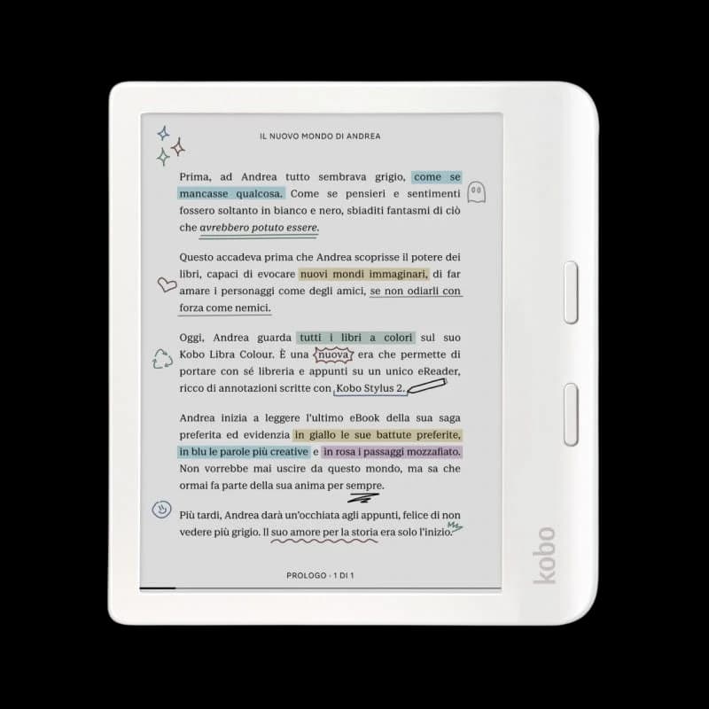 Kobo Libra Colour 7" 32GB Branco