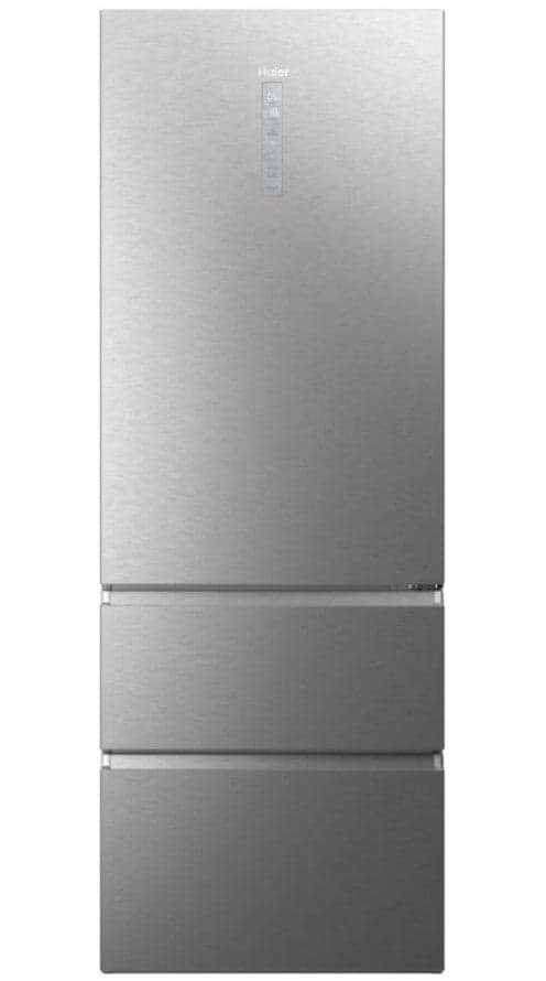 FRIGORÍFICO COMBINADO HAIER HTW7720DNMP 200X70X68 3P NF INOX