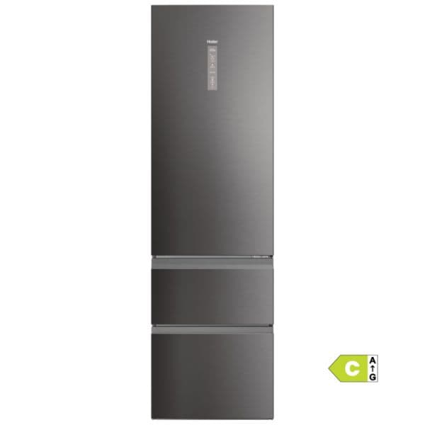 Frigorífico Combinado Haier HTW7620CNMP 414L Classe C