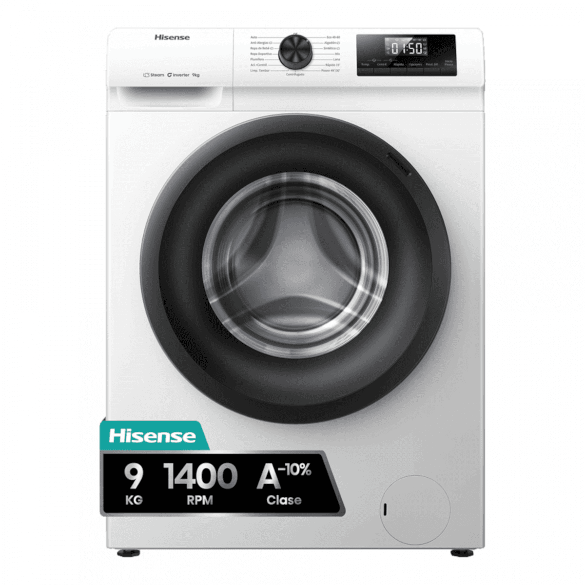 Hisense WF1Q9041BW 9Kg 1400RPM Classe A