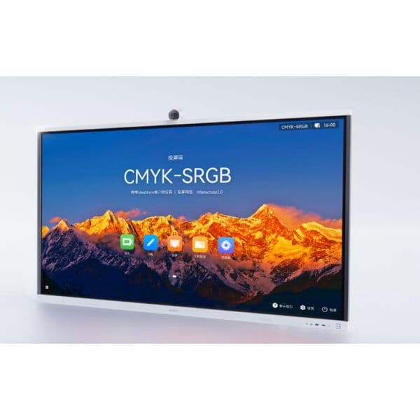 Huawei 65" IdeaHub S2 Monitor Videowall Interativo 4K LED Wi-Fi 6 Harmony OS Câmera