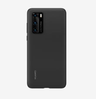 Huawei Capa P40 Proteção Silicone Flexível Original Preto