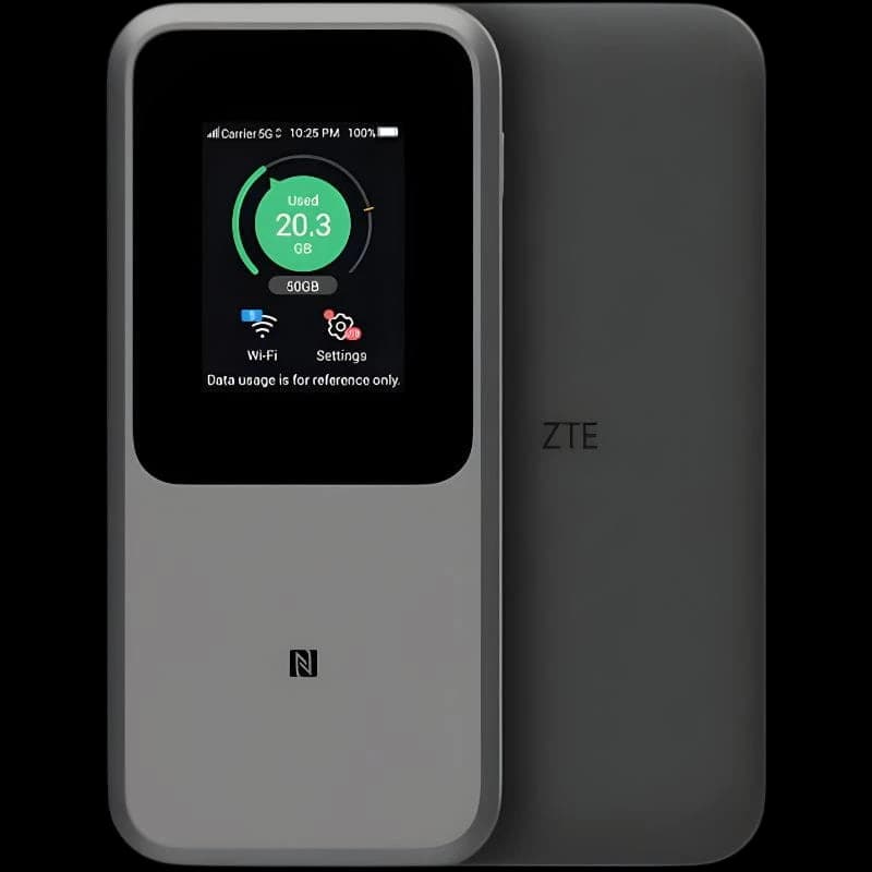 ZTE MU5120 5G Wi-Fi 6 – Router de rede móvel