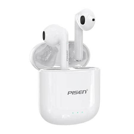 AUSCULTADORES SEM FIOS BLUETOOTH TWS PISEN LS03JL BRANCO