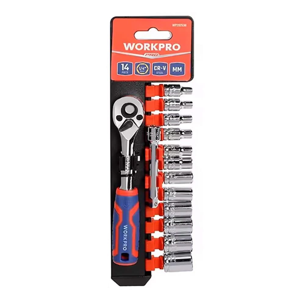 Chave de Roquete 14 peças WORKPRO