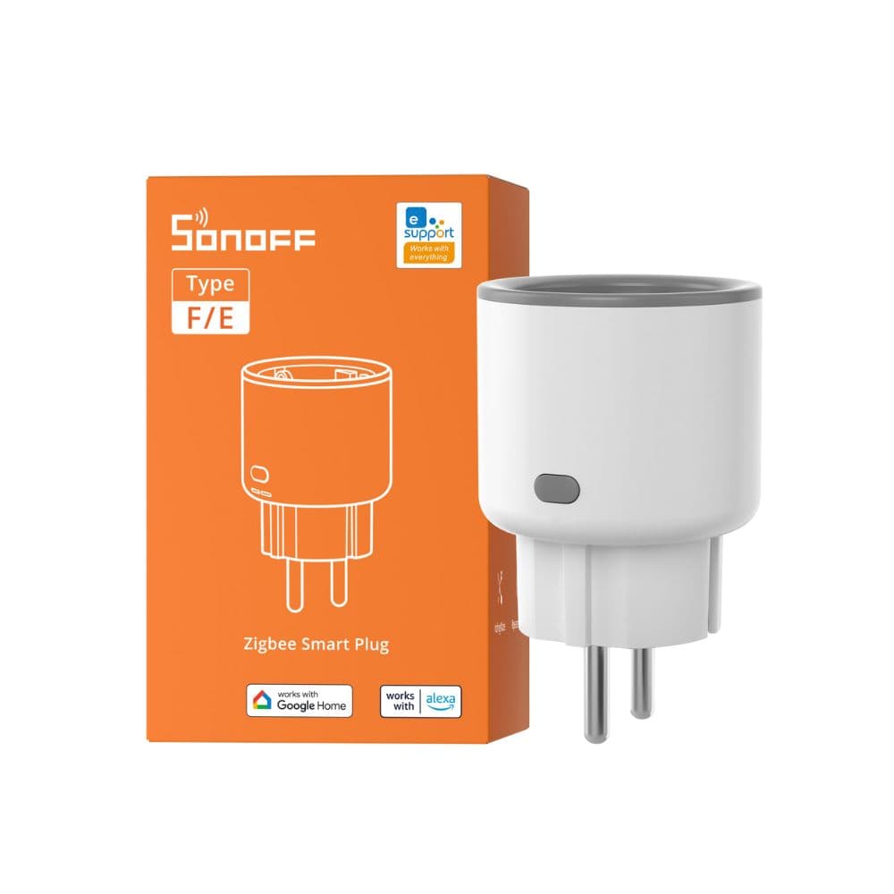 Sonoff Tomada Inteligente Zigbee 16A com Medidor de Consumo - Sonoff S60ZBTPF