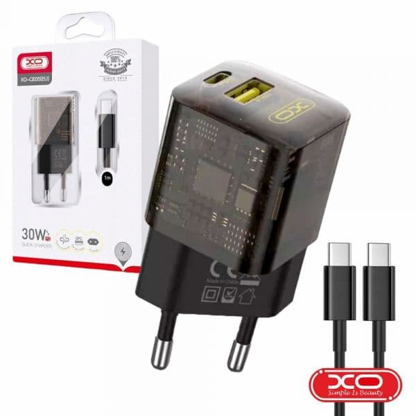 XO CE05-USBC Carregador 30W
