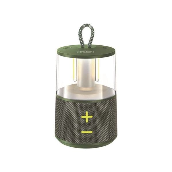 XO F59 Altavoz Bluetooth 5W Lâmpada Camping Verde