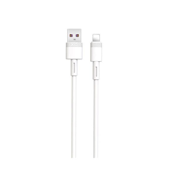 XO Cabo USB-A 2.0 para Lightning 2m 5A White