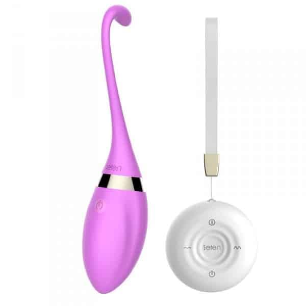 Leten Ovo Vibratório Recarregável Cora Lilás
