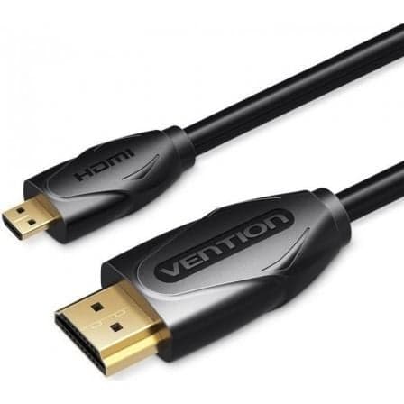 Vention Cabo Micro Hdmi Para Hdmi De 1 Black Metalizado