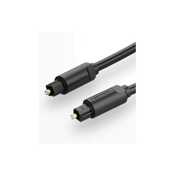 Vention Cabo Áudio de Fibra Ótica 2mts Black