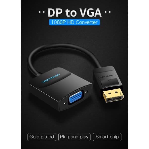 Vention Conversor Adaptador Displayport para Vga