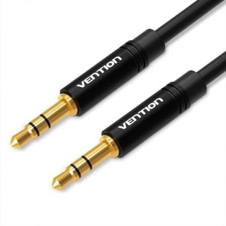CABLE ESTÉREO VENTION BAKBF JACK 3.5 MACHO - JACK 3.5 MACHO 1M NE