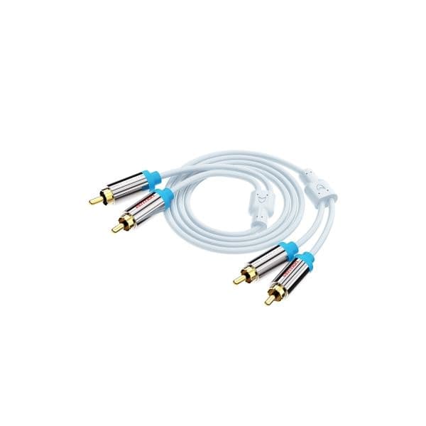 Vention Cabo Áudio 2 Rca M Stéreo 2m