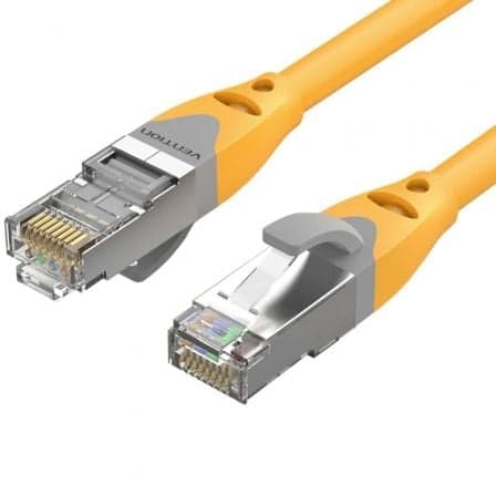 CABO DE REDE RJ45 SFTP VENTION IBHYF CAT.6A 1M LARANJA