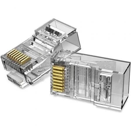 Vention IDDR0-100 Conector RJ45 Cat.6 UTP Transparente Pack de 100