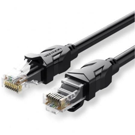CABO DE REDE RJ45 UTP VENTION IBEBU CAT.6 35M PRETO