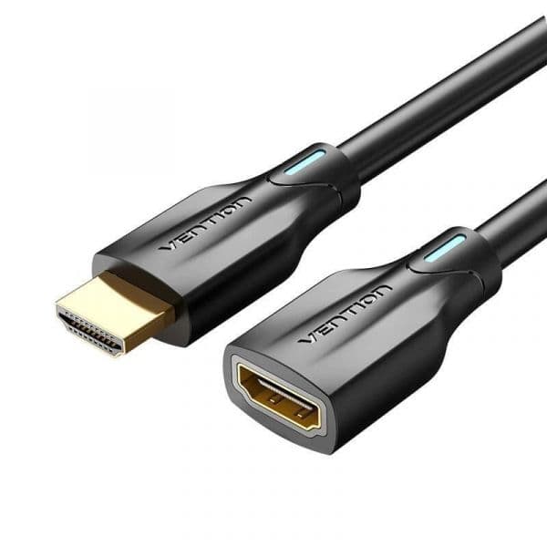 Vention AHBBG Cabo de Extensão HDMI 2.1 Macho-Fêmea 1.5m 8K 60Hz / 4K 120Hz Preto