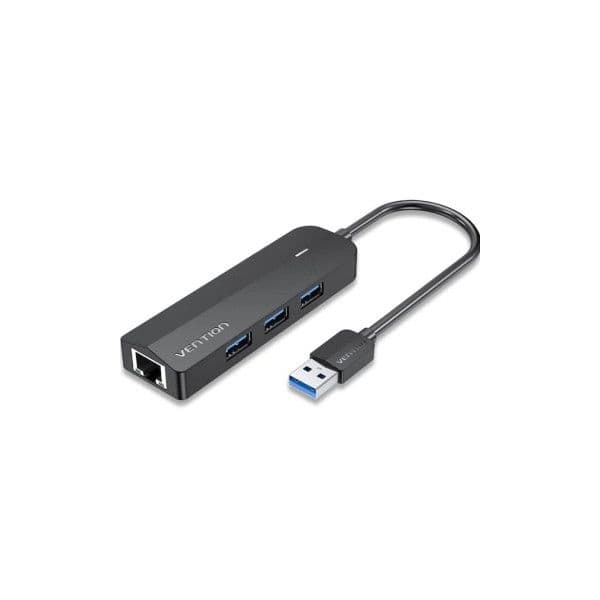 Vention CHNBB Hub USB 3.0 RJ45 + 3x USB + MicroUSB PD