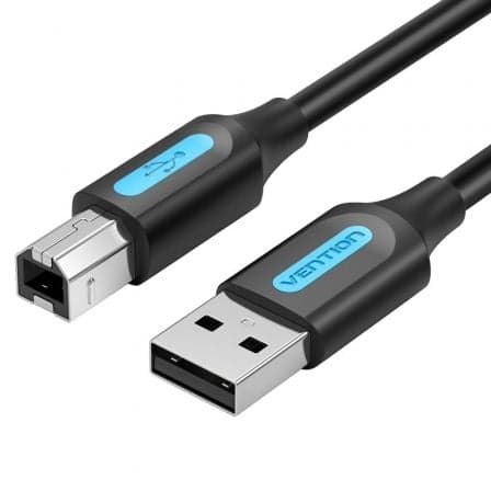 CABO USB 2.0 IMPRESORA VENTION COQBI USB MACHO - USB MACHO 3M PRE