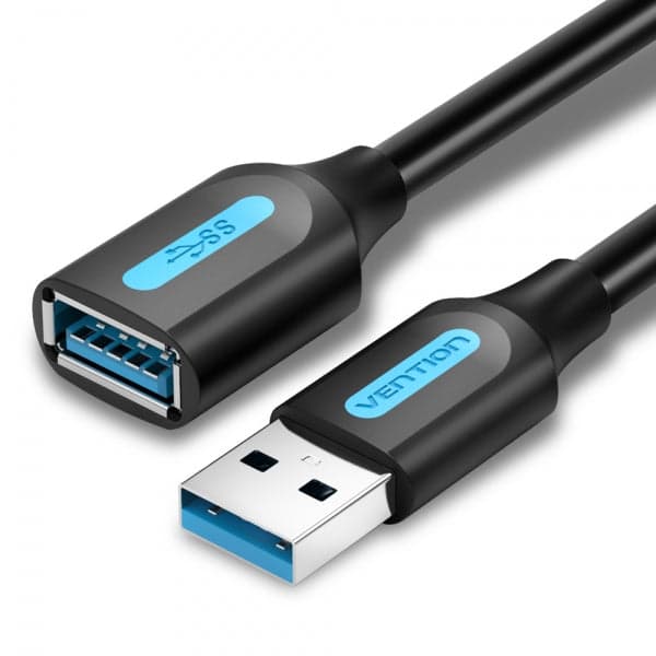 Vention Cabo Extensão Usb 3.0 M para F CBHBI 3m Preto