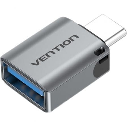 Vention Adaptador USB 3.0 USB-C Macho para USB-A Fêmea Cinzento