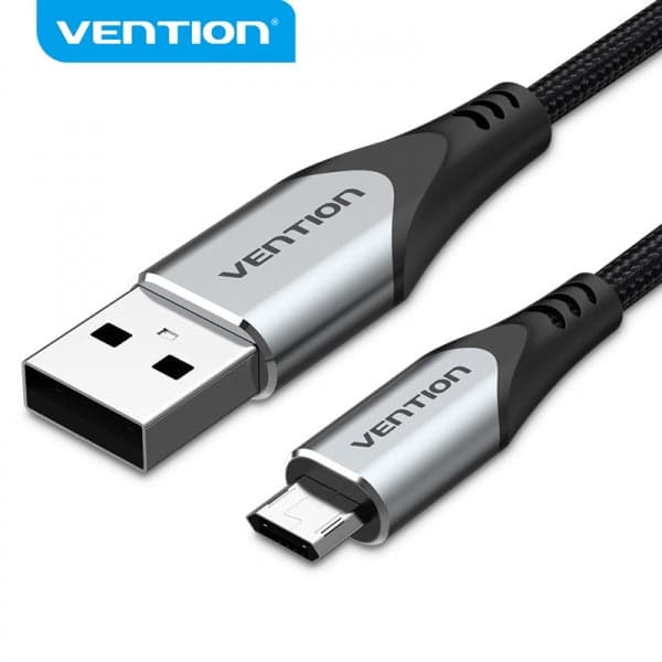 Cabo USB 2.0 Macho para MicroUSB Macho1,5m Vention Preto