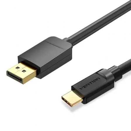 Vention CGYBF Cabo Conversor USB Tipo-C Macho para DisplayPort Macho 1.5m Preto
