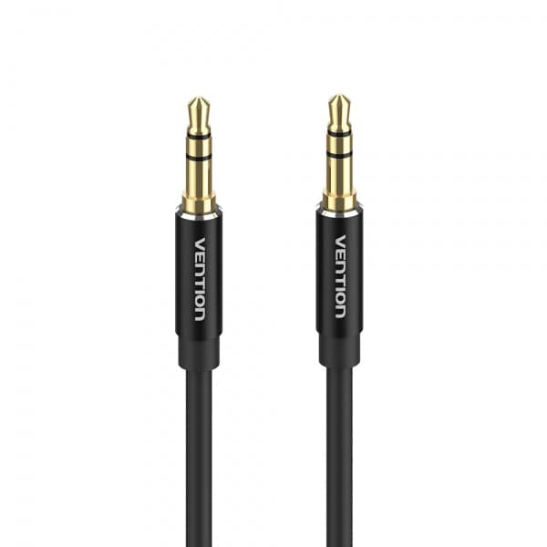 CABLE VENTION BAXBF JACK 3.5 MACHO - JACK 3.5 MACHO 1M PRETO