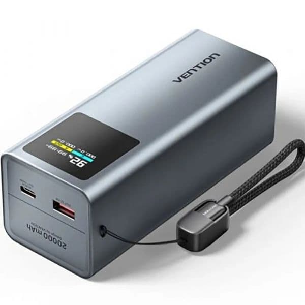 Powerbank Vention FKCH0 20000mAh 100W Grey