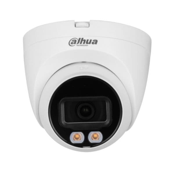 Dahua Câmara de Segurança IP Turret DH-IPC-HDW2449TP-S-LED-0280B 4MP Full Color Visão Noturna IP67 Microfone 2.8mm