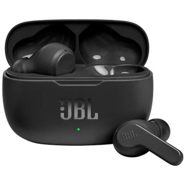 JBL Auriculares Bluetooth TWS Wave 200 Black