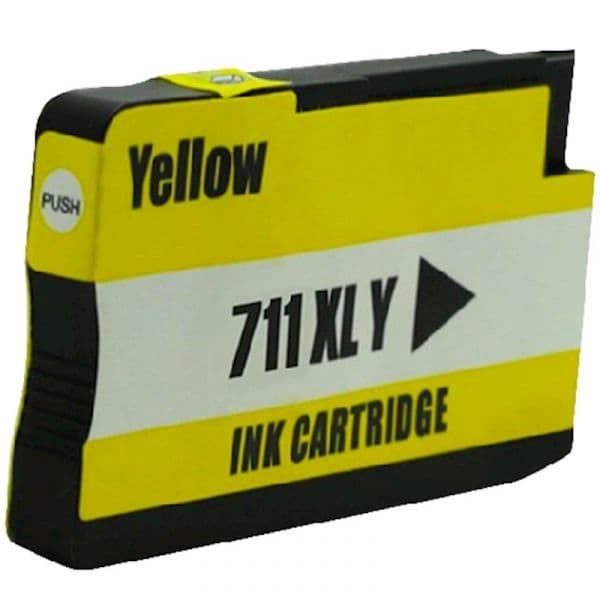 Tinteiro HP 711XL CZ132A Yellow Compatível