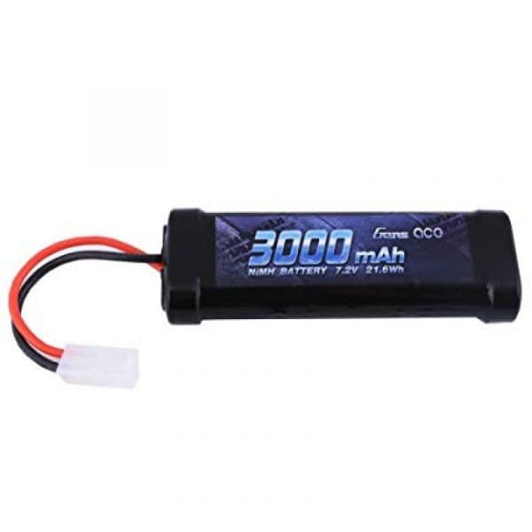 Drone Gens Ace B-3000-72V-NIMHNP Bateria 3000mAh 7.2V NiMH Tamiya Preto