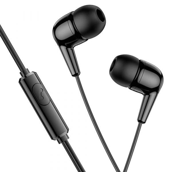 Hoco Earphones Universal With Mic M97 Black