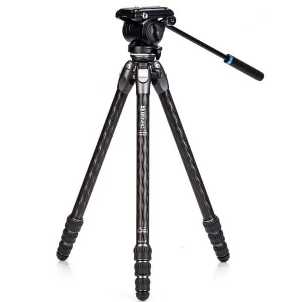 Benro Kit Tripé Tortoise 24clv 4 Secções Carbono +cabeça S4pro