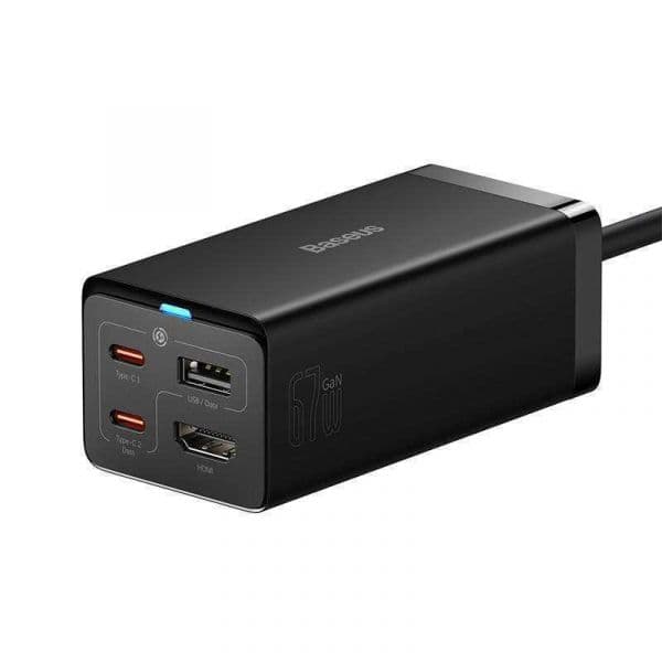 Baseus Carregador Baseus Gan5 Pro 2xusb-C + usb + Hdmi - PRCCGP110201