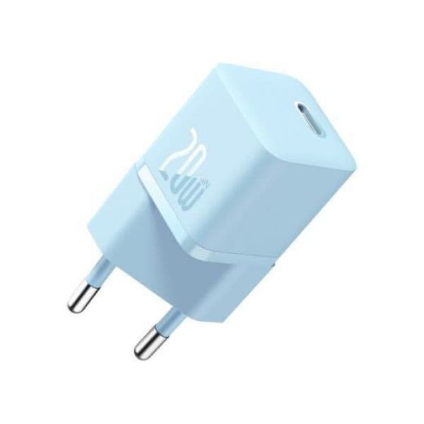 Baseus Carregador Rápido Compacto GAN5 20W Usb-c Azul - CCGN050103