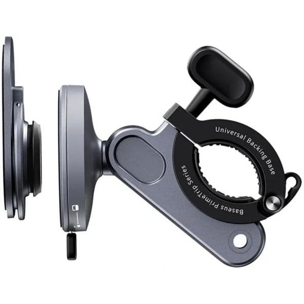 Baseus Suporte Primetrip Series Stick-On Type Bike Phone Mount Cosmic Black