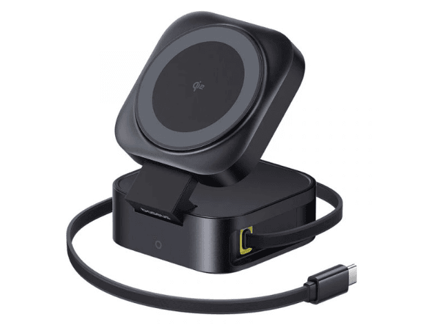 Baseus Carregador Picogo Series 2-in-1 Magnetic Qi2 67W Cosmic Black