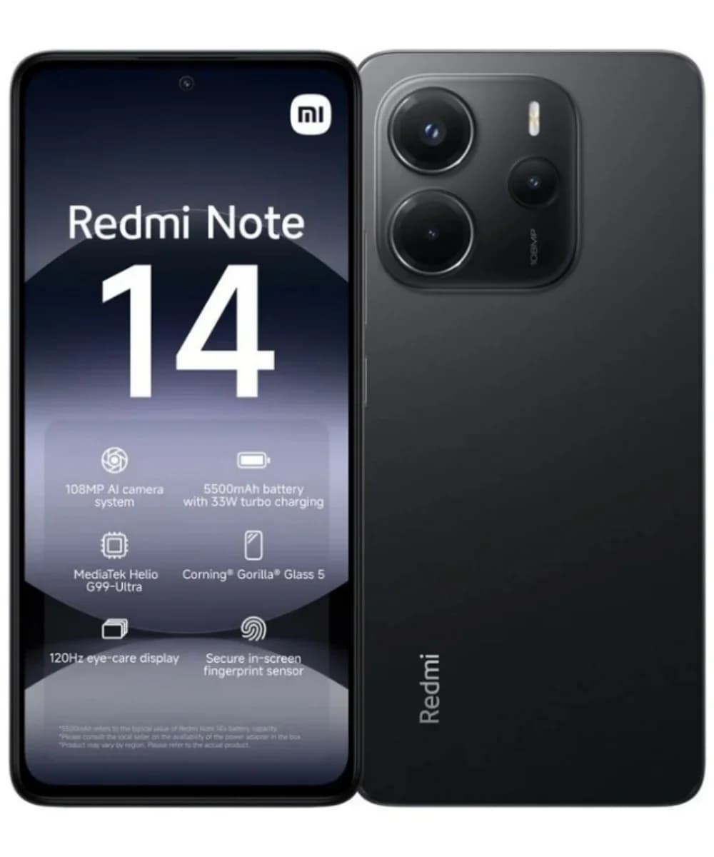 Xiaomi Redmi Note 14 4G 8GB/256GB Preto