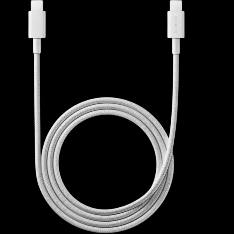 Xiaomi Cabo USB-C para USB-C 240W 6A Entrançado 2 Metros Black
