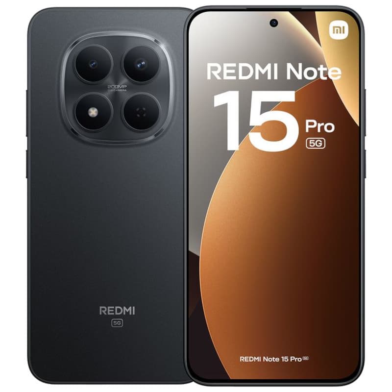 Xiaomi Redmi Note 15 Pro 5G 8GB/256GB Preto