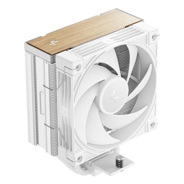 Deepcool AK400 G2 WH Cooler CPU 120mm Branco/Madeira LGA1851/LGA1700/LGA1200/LGA1150/LGA1151/LGA1155/LGA1156/AM5/AM4