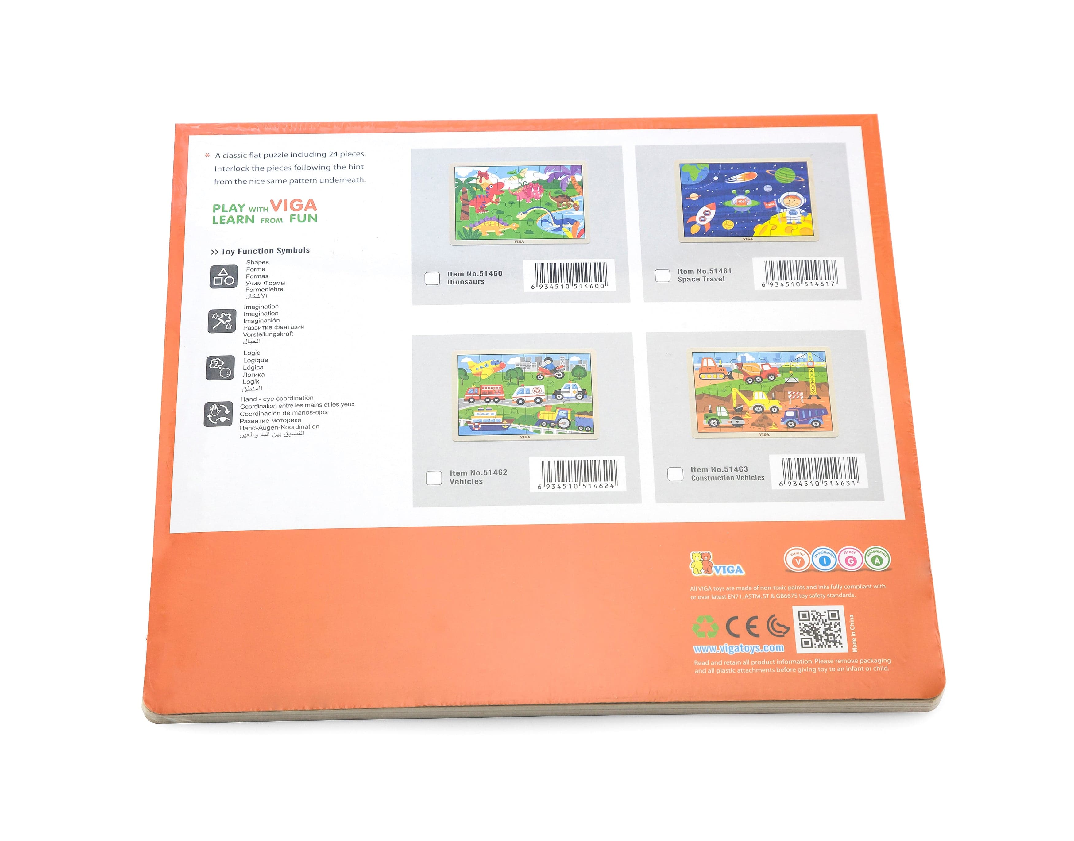 Puzzles On A Pad 24 Elementos Aventura Espacial Viga