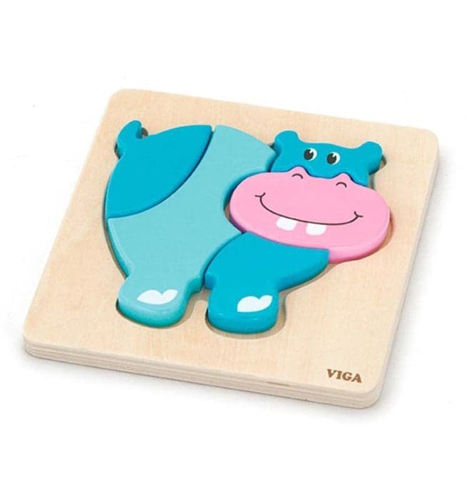 Puzzle Viga Hipopótamo