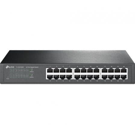 TP-Link TL-SG1024D Não-gerido Gigabit Ethernet (10/100/1000) Cinz